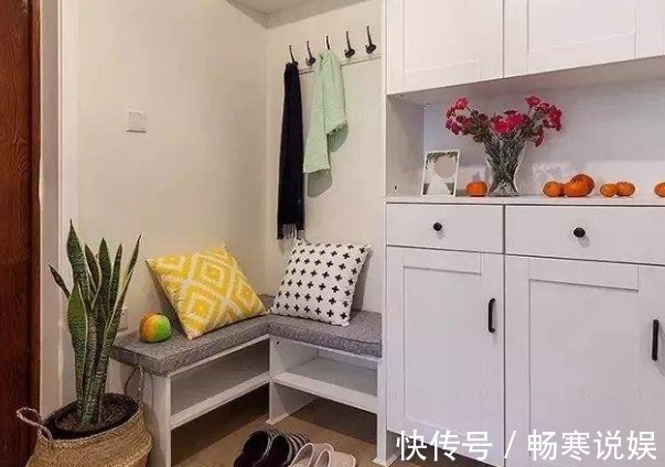 实木|分享15套精美鞋柜设计，照着装秒变玄关颜值担当！