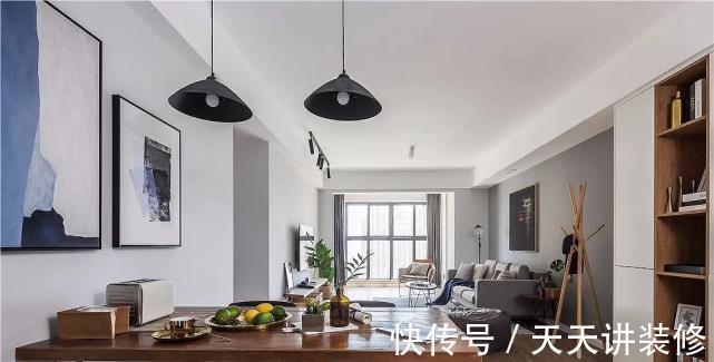 铁艺|102平现代工业风格装修,给装修做减法,漂亮又大方的设计!