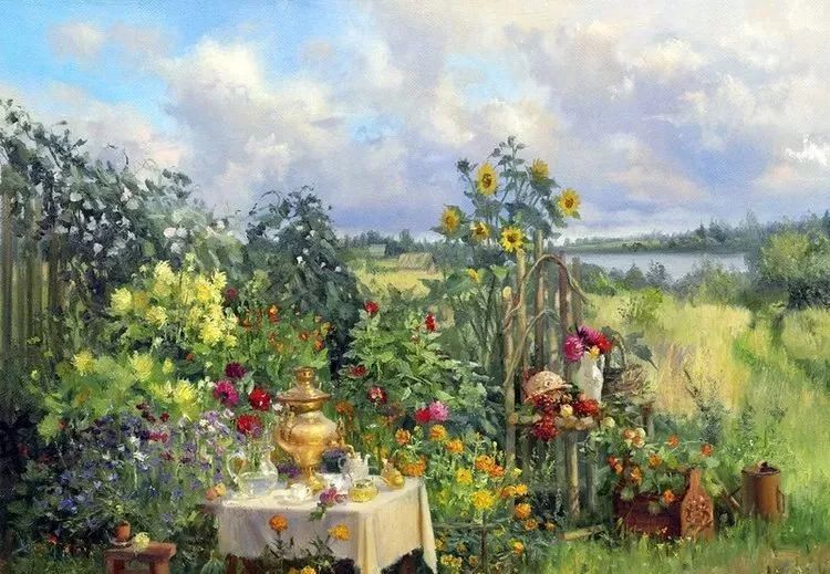 笔下|4位俄罗斯油画家笔下的绝美风景,带大家一饱眼福