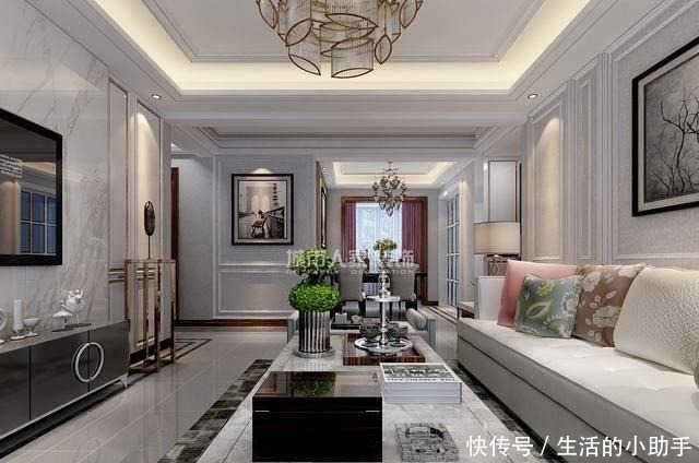 世茂都|146平米四居室热门案例 现代半包5万!-世茂都装修!