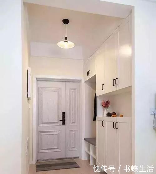 嵌入式|一进门就被鞋柜惊艳到了,真是漂亮又实用,晒晒!