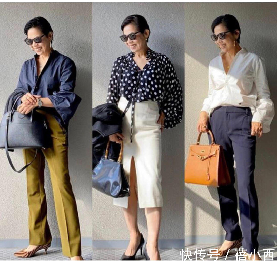 帅气感|这才是中年女人想要的帅气感穿搭!实用又高级,穿出大女人风采