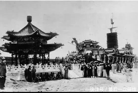 难怪|慈禧葬礼，德国记者拍到的老照片，难怪大清会亡