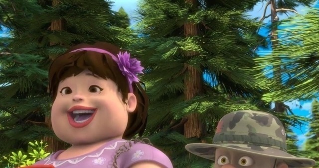 熊大熊二|熊出没:光头强厉害的4种形态,赛亚人不算啥,第四种堪比奥特曼