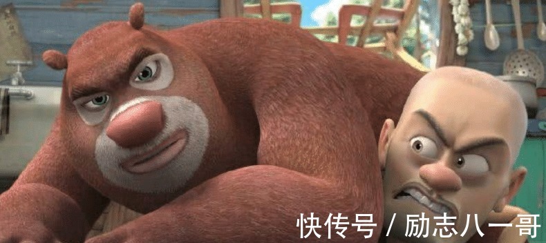 反派|熊出没是什么让光头强和两头熊握手言和,为什么要更改人物设定