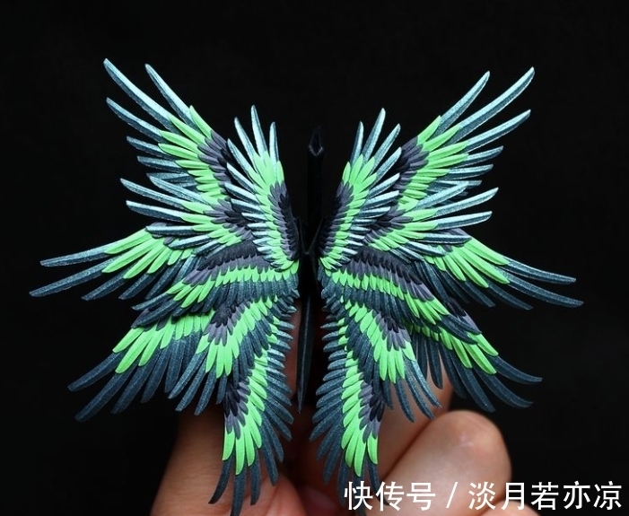 大男人$人糙手不糙,大男人沉迷叠纸鹤,365天不重样,个个堪称艺术品