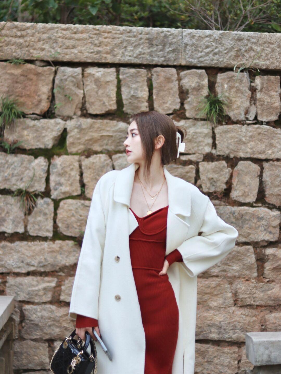 博主|普通人也能将大衣穿的很温柔,借鉴4个造型,轻松演绎高级感