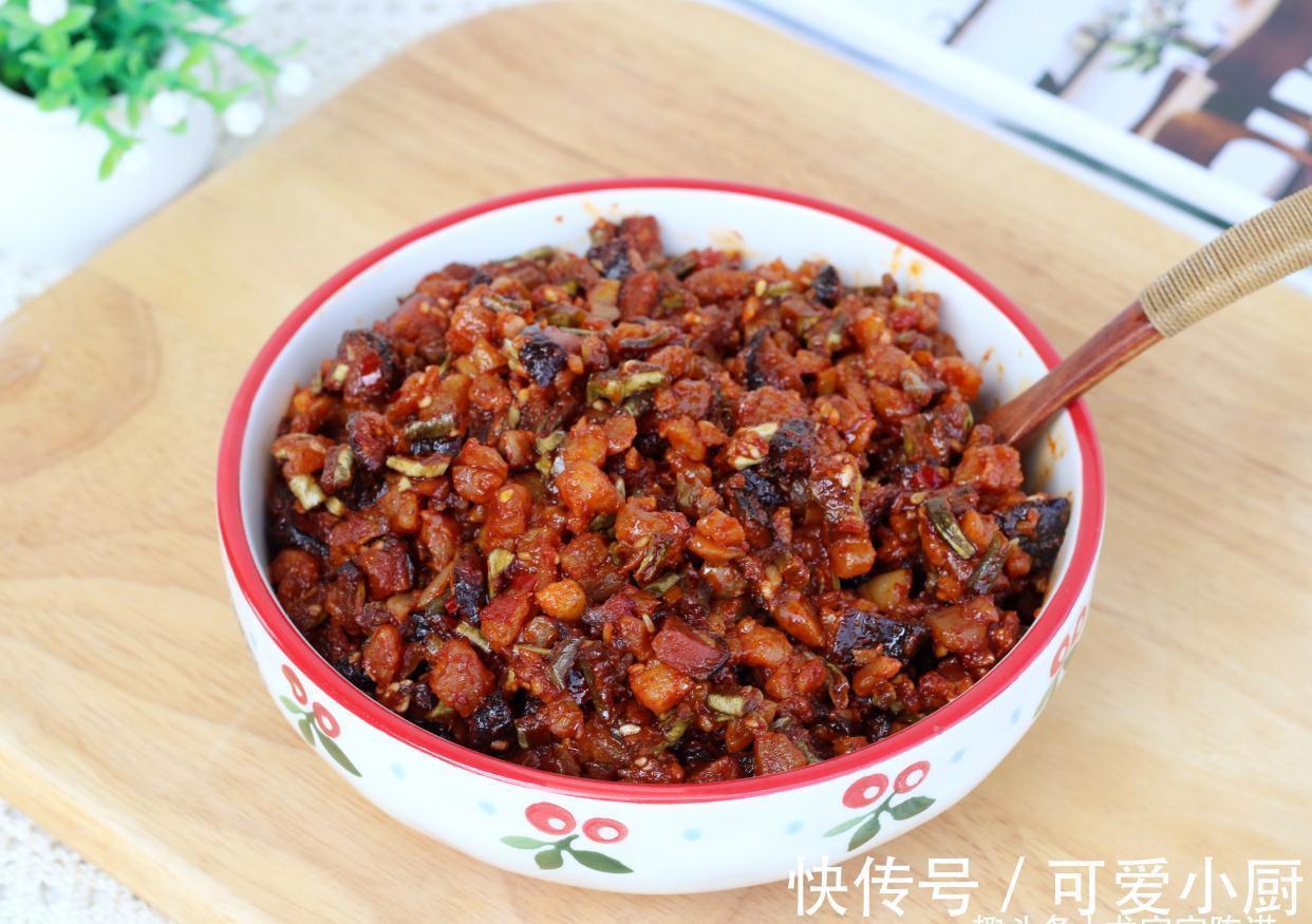 秋天我常做这酱菜，拌面吃火锅都适合，营养实惠，随吃随取真省事