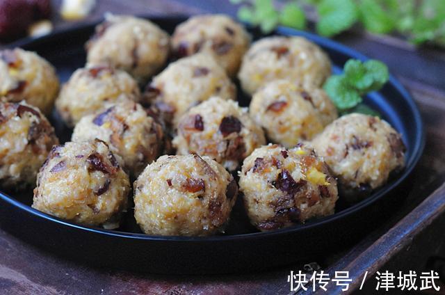 天冷，儿子天天早上要吃它，比糯米丸子简单，Q弹劲道比肉还香！