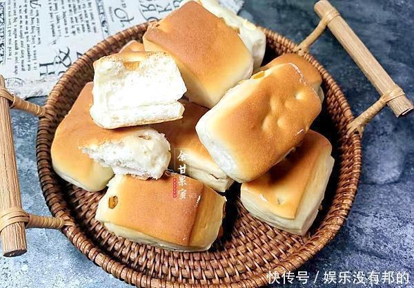 糖渍|这款面包真不错，一次发酵简单又味美，香甜松软孩子也喜欢