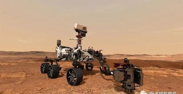 n火星表面长这样!“毅力号”传回首批登陆后照片