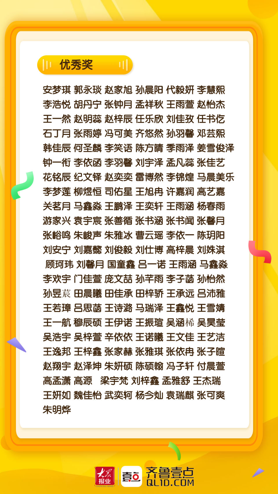 齐鲁壹点|“童心向党·礼赞祖国”这场大赛获奖名单出炉
