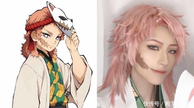 炭治郎|鬼滅之刃的cos形象，錆兔笑容讓人心動，蝴蝶忍氣質還原