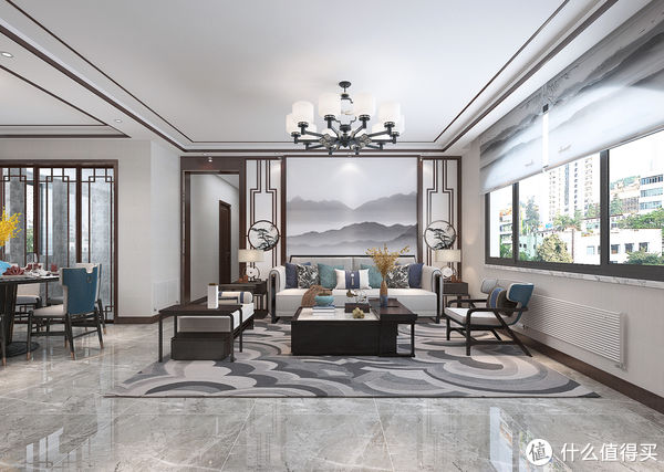 书香|长沙夫妻的旧房改造，装修清爽的新中式风，全屋充满了书香气息！