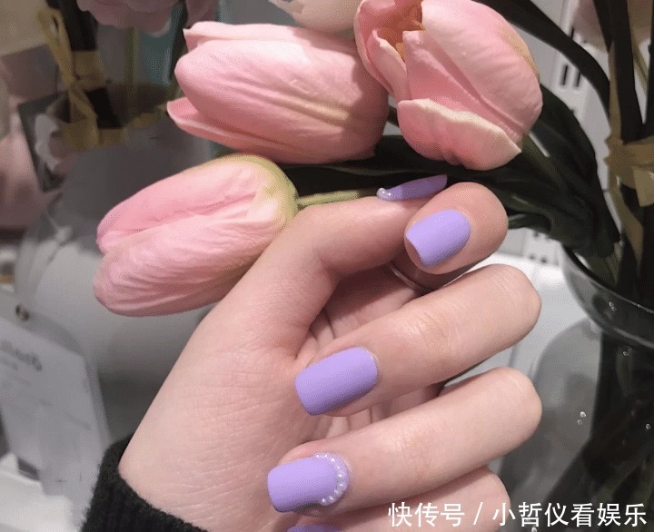 高级显白的磨砂美甲,喜欢磨砂的姐妹一定要看!