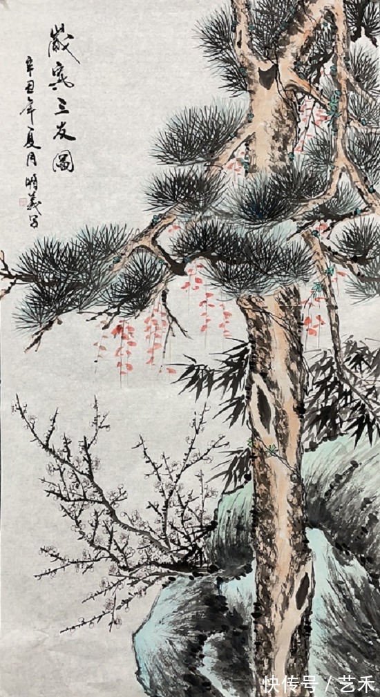 作者|著名书画名家邵明义,最具有收藏潜力作者