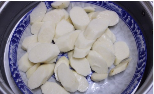 不换|必备的主食,山药加鸡蛋,给肉都不换,好吃