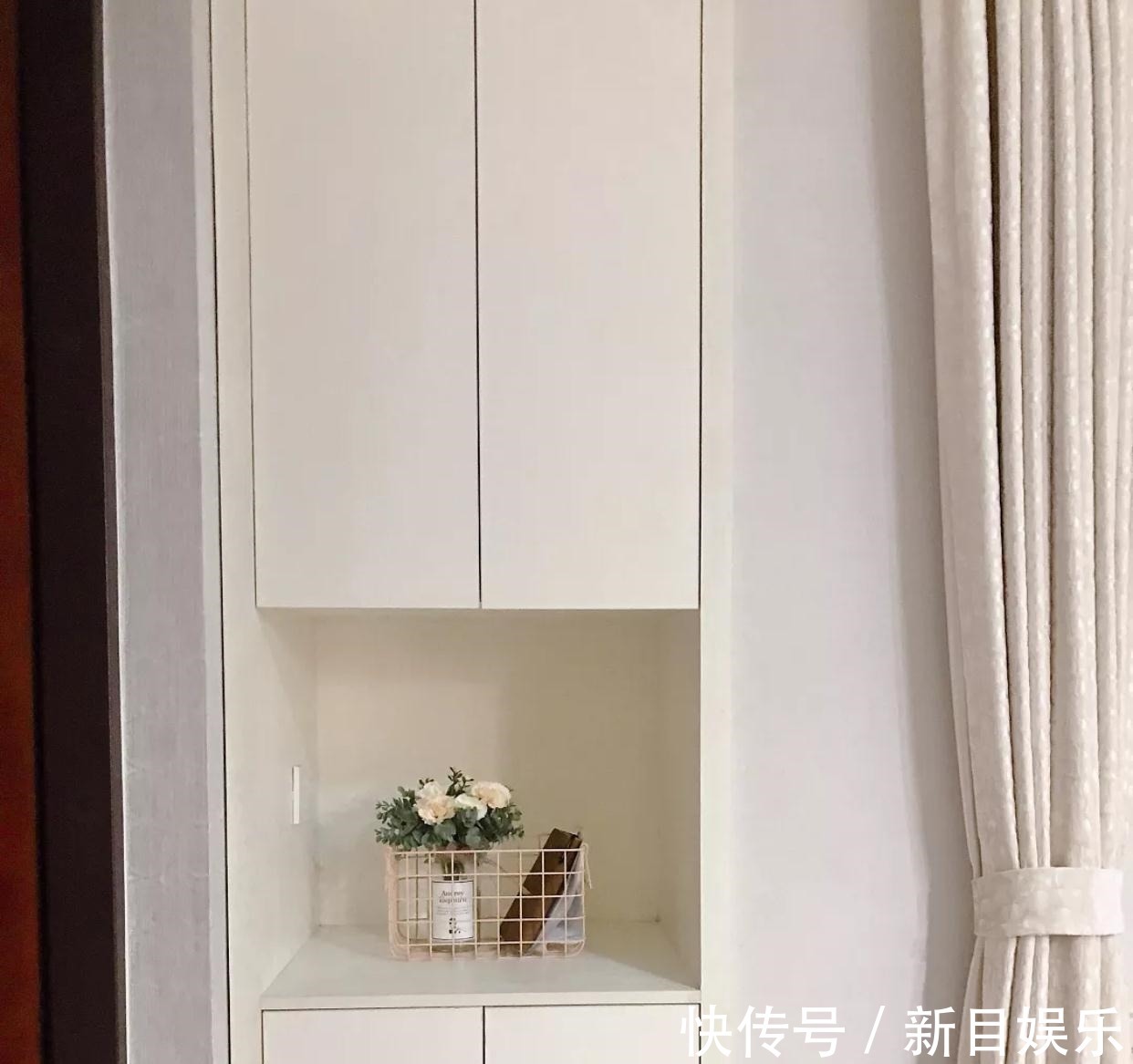 电视机|终于入住新房,漂亮极了,入户鞋柜特别喜欢,忍不住晒晒全屋!