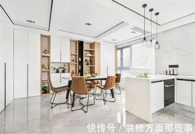 客厅|123平现代风三居室,客厅空间宽敞大气