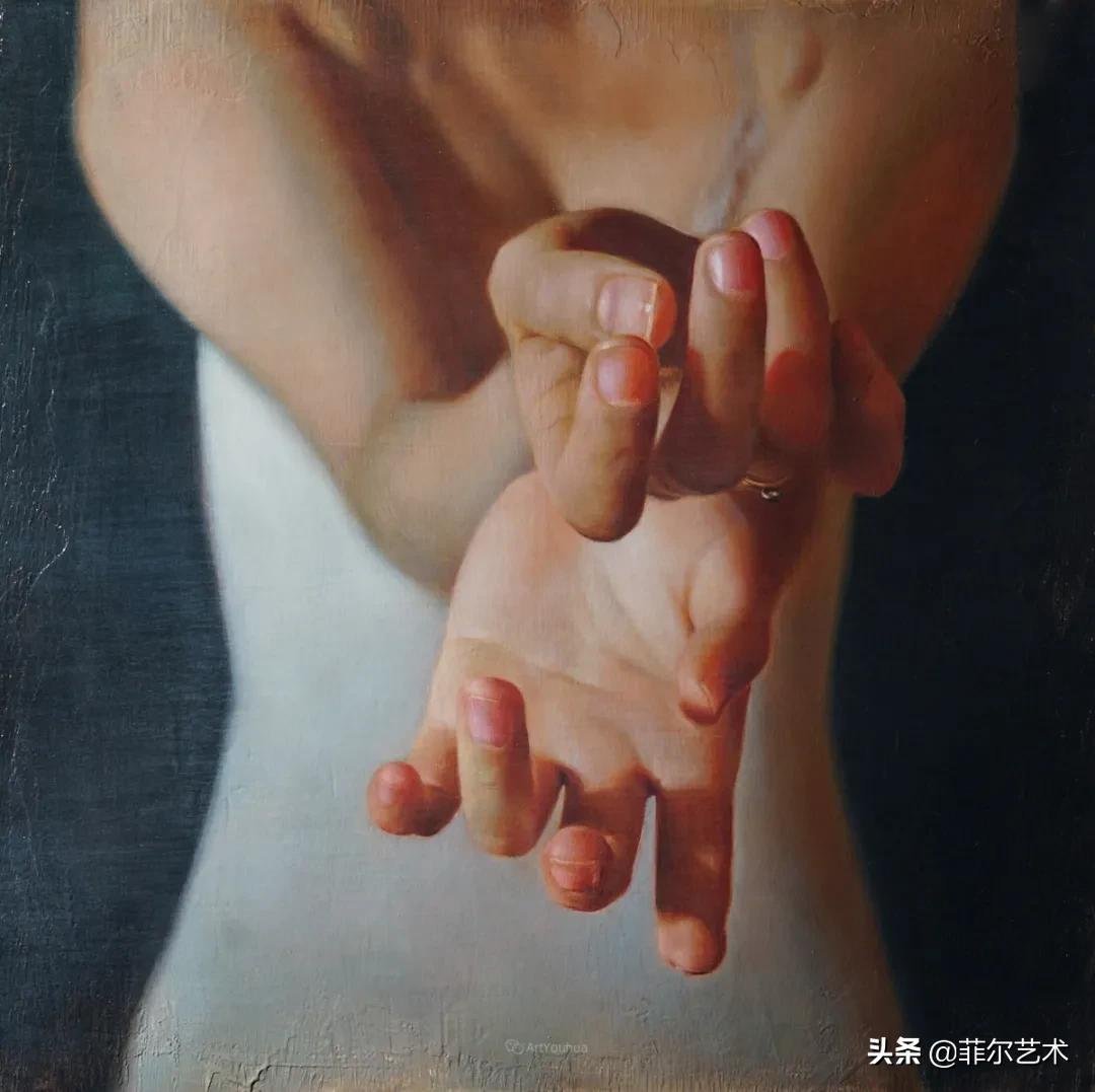 安妮·罗达!法国画家安妮·罗达超高清、超写实人物油画作品欣赏
