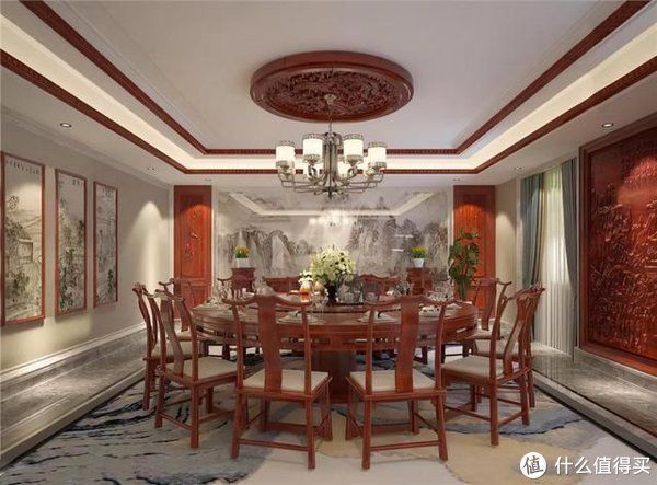 檀雕|参观了这对50岁夫妻的家,才明白何为华丽感,275㎡的别墅太美了