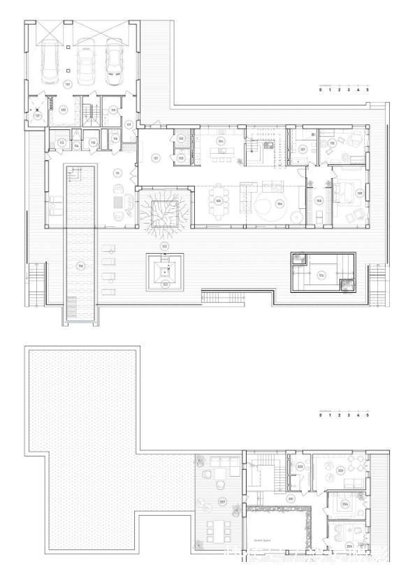 游泳池|夫妻逃离城市,自建1250㎡现代风格住宅,这场面令人叹为观止