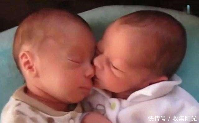 暖心|龙凤胎刚出生就一直抱着亲，护士都分不开，这也太可爱暖心了吧！