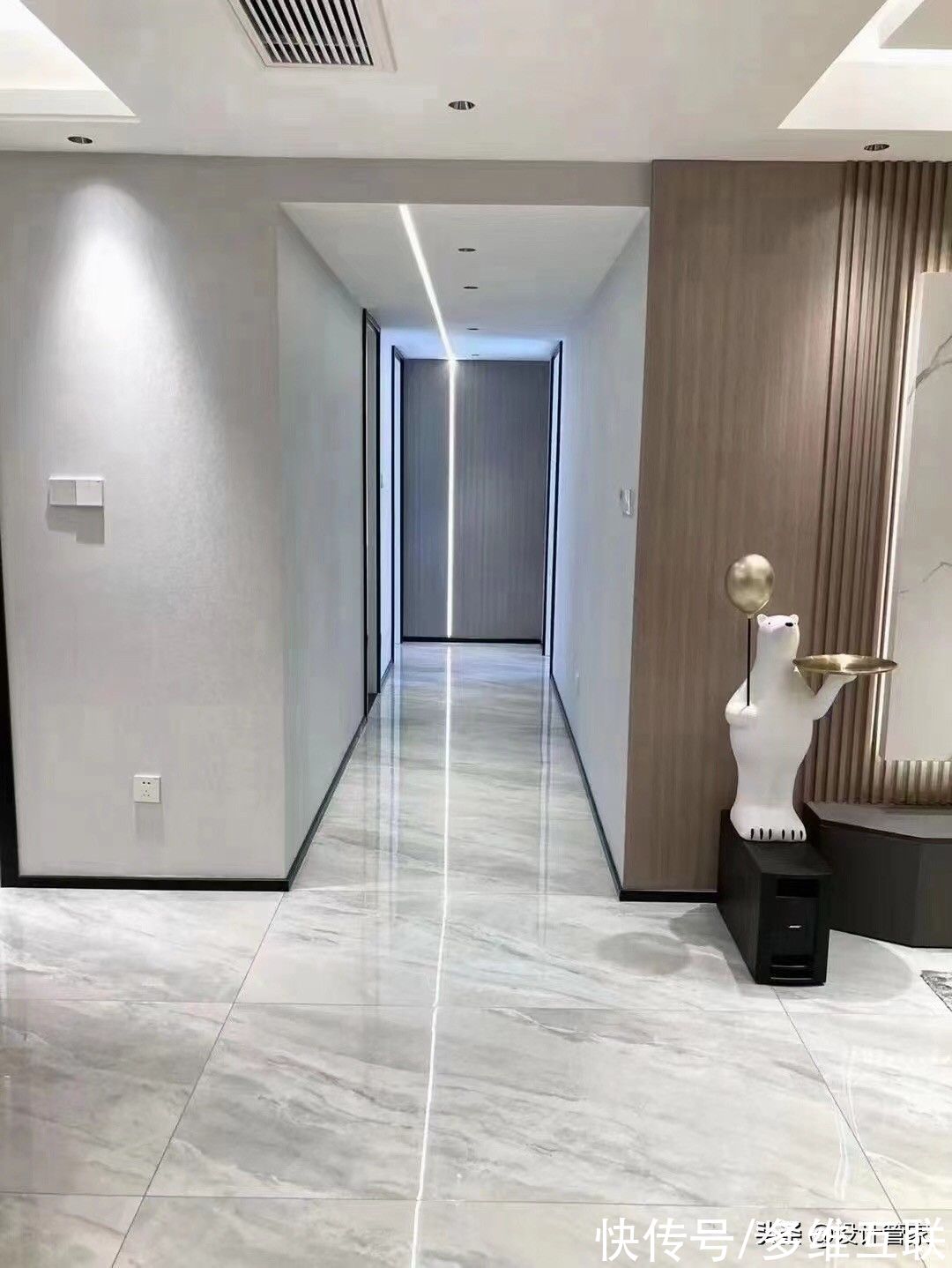 轻奢|126㎡现代轻奢风格装修实景,阳台改成淋浴区,你见过吗