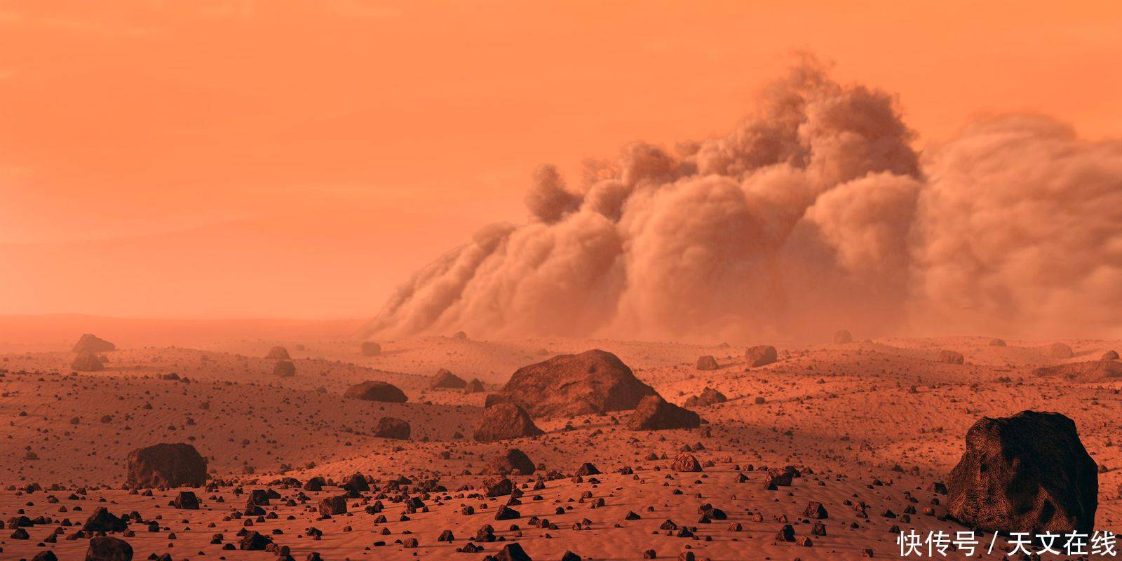 火星沙尘暴 炫酷了!火星上的沙尘暴居然有紫色的电光,地球似乎都没有?