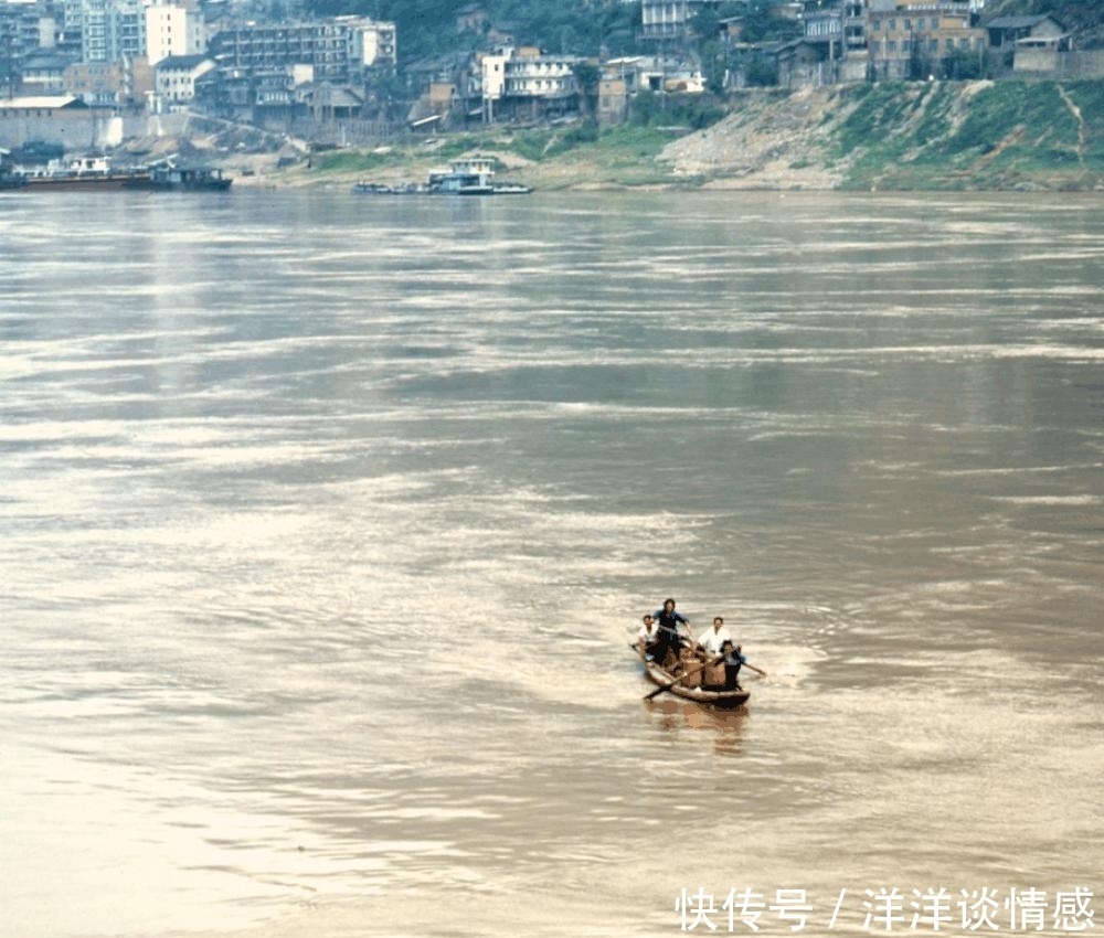 老照片: 两岸猿声啼不住, 三十年前的三峡风景