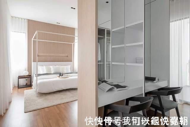 造型板|极简日式114㎡住宅,虽说装了50万,返璞归真生活却百看不腻