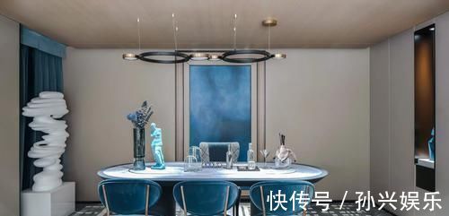 诗意|587㎡最美新中式别墅,处处诗意,第一眼就被玄关惊艳了