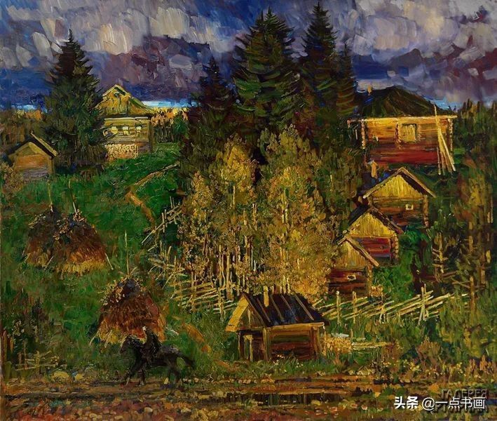 美术学院#阿巴库莫夫：被誉为俄罗斯的金笔，其画笔下都是净化的世界