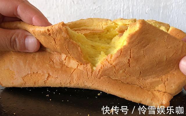 蛋黄|粑粑糕最近火了，配方做法比例详细讲解，松软香甜比面包店的好吃