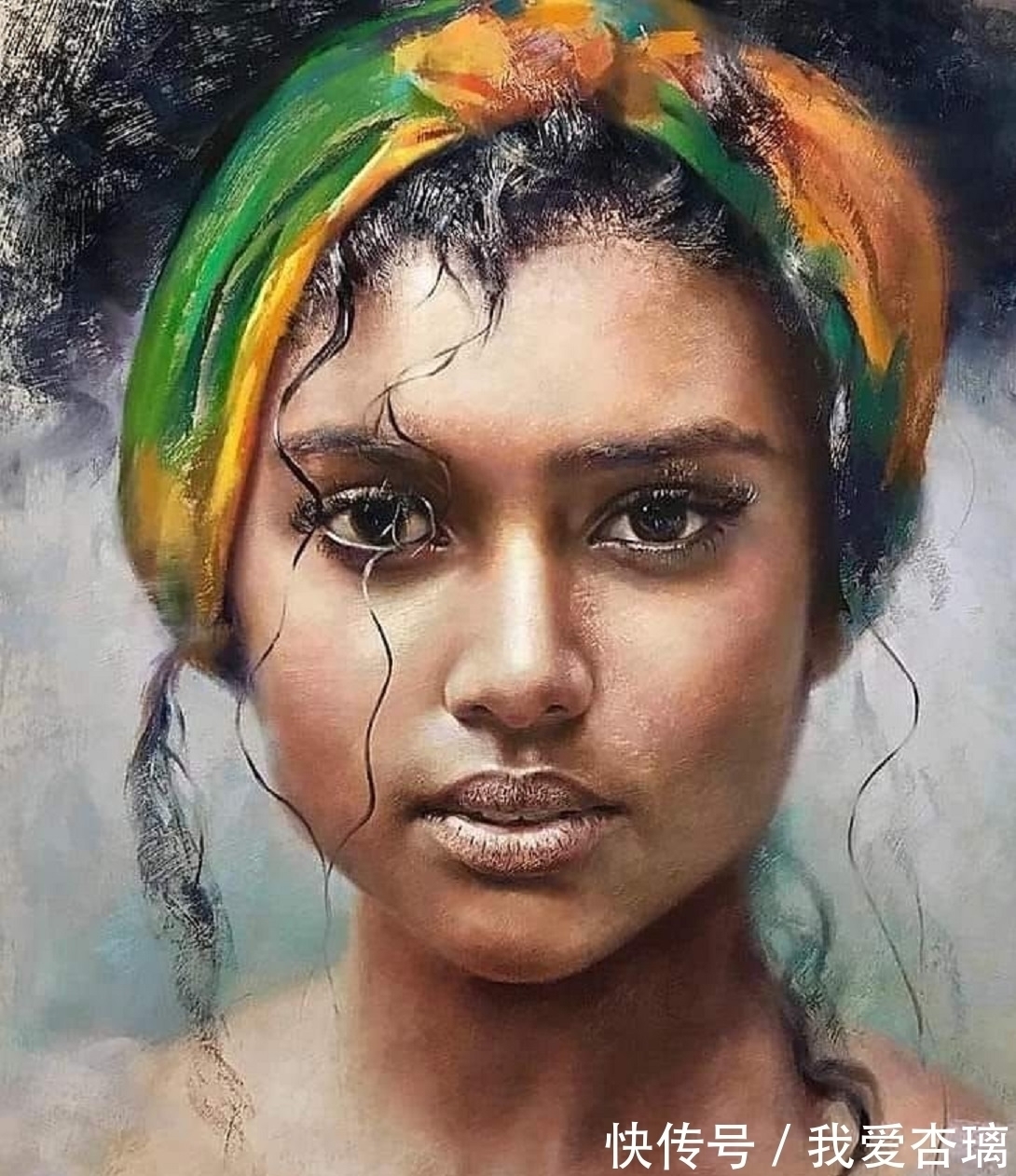 美意@色彩绚丽,美意朦胧——索莱曼普尔令人叹为观止的色粉画艺术