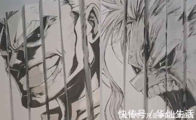 动漫人物|美术生在平面图上画出了立体人物，怎么做到的？网友：是一个人同时画的吗？