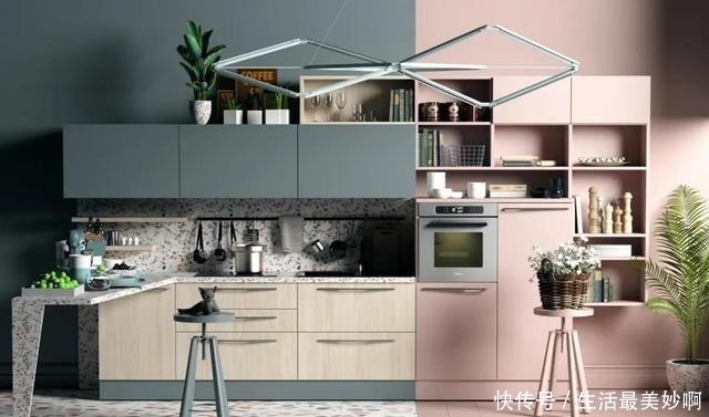 橱柜|一套漂亮的橱柜,足以惊艳整个厨房,那些好看又实用的橱柜设计!