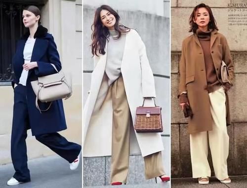 今年流行这样穿职场通勤装，不仅方便保暖，而且搭配时髦又得体！