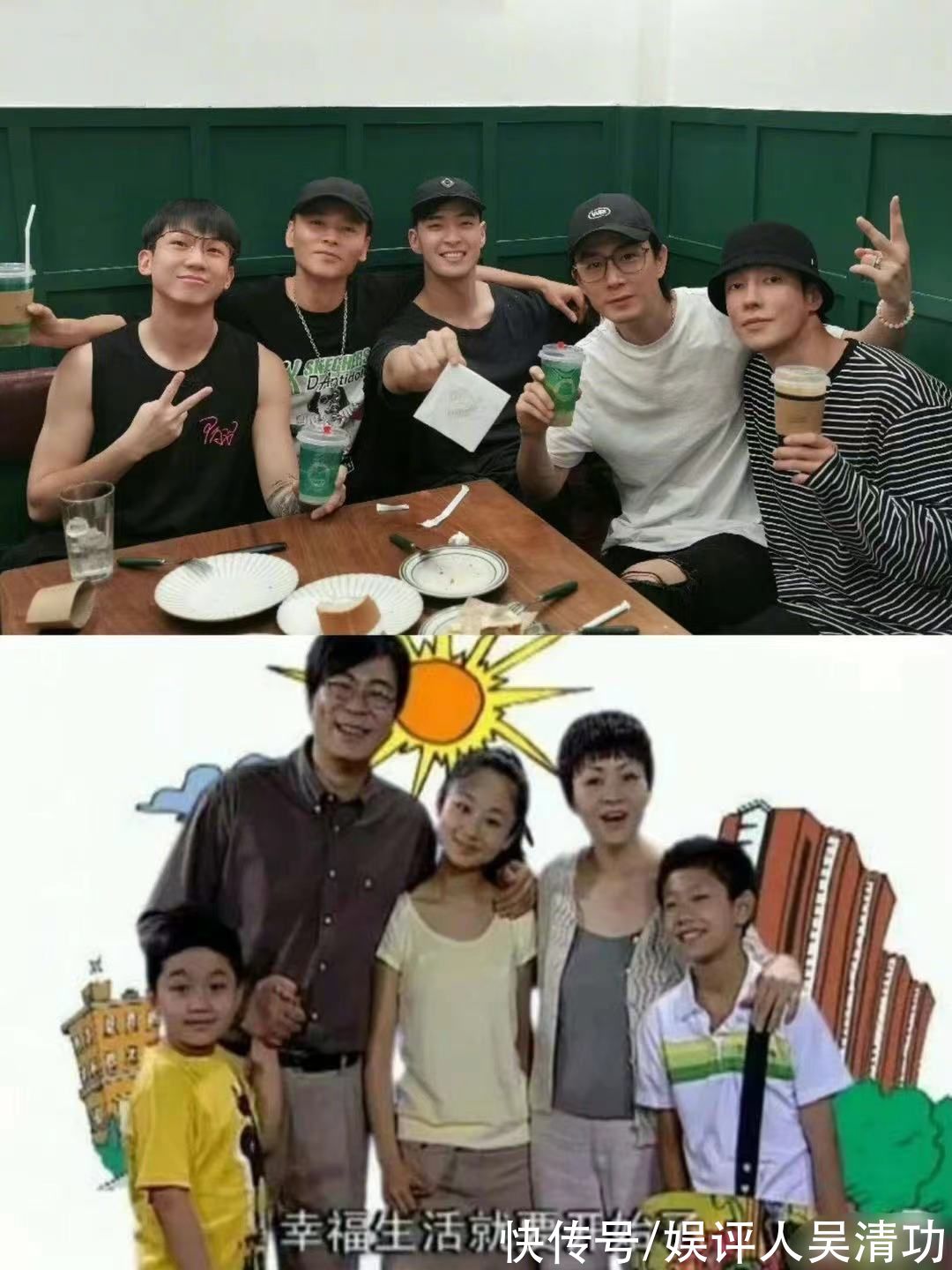 張智霖|陳小春和張智霖像“沒頭腦”和“不高興”，大灣區(qū)的哥哥太可愛了