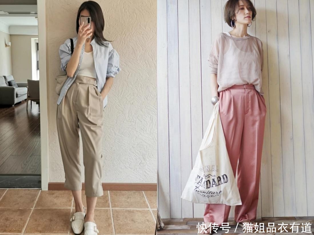 凉鞋|懂穿搭的女人有多美?“阔腿裤+平底鞋”今夏这么穿时髦又迷人