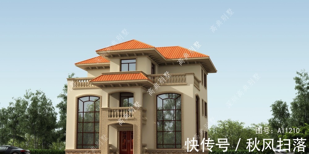别墅|欧式三层别墅,你一见就心动,恨不得现在就开始建造