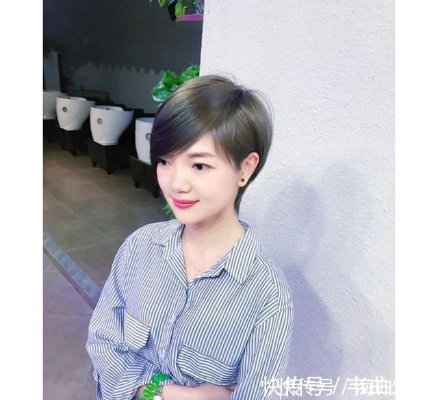 梓墨|剪这样的漏耳超短发,简直不要太美,气质提升了一大截,还很时尚