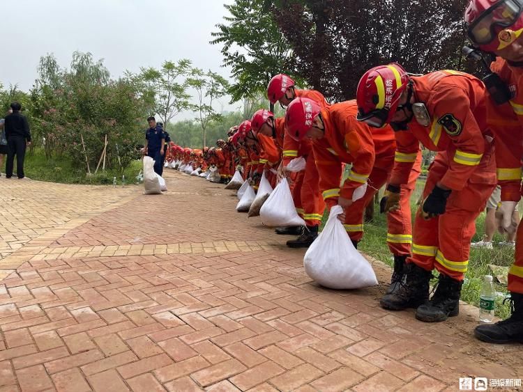 防汛|现场直击！德州消防指战员在河南开封投入防汛救灾工作