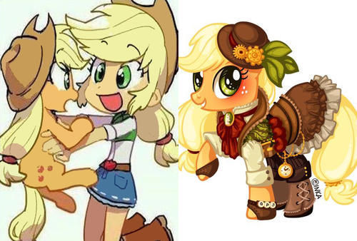 珍奇|小马宝莉:当小马披上异域风的华服,紫悦很梦幻,碧琪颇具古典美