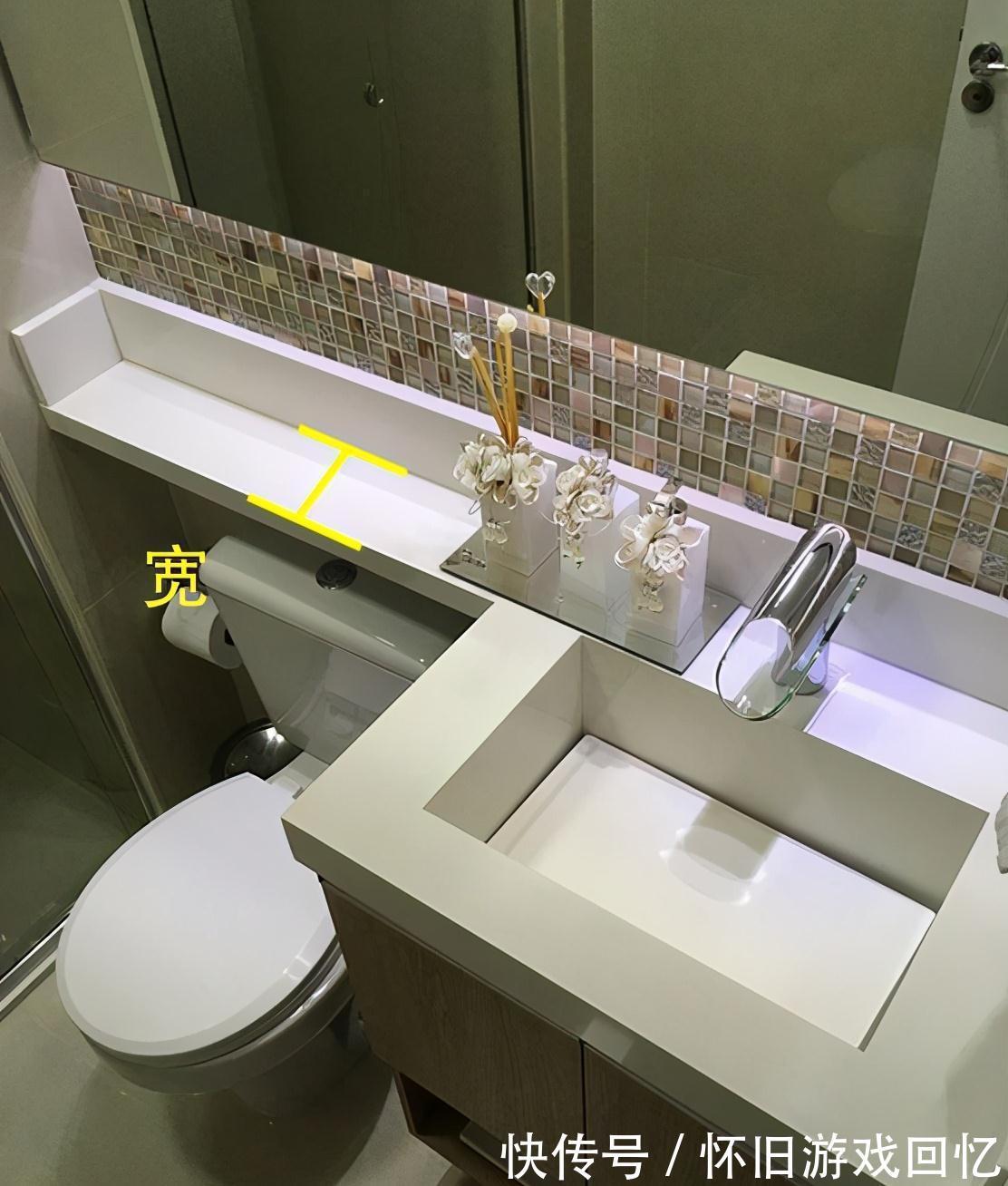 收纳|邻居3㎡卫生间装得真有一手,一体化加强整体感,储物多了不少!