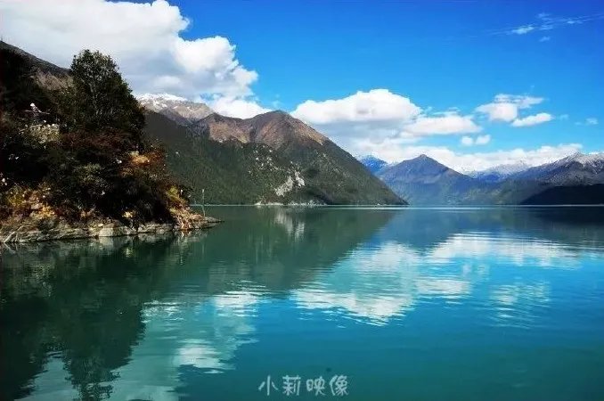 心湖的风景