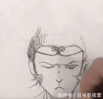 孙悟空#美术生被要求画孙悟空,被吐槽水平一般,看到成品灵魂画师!