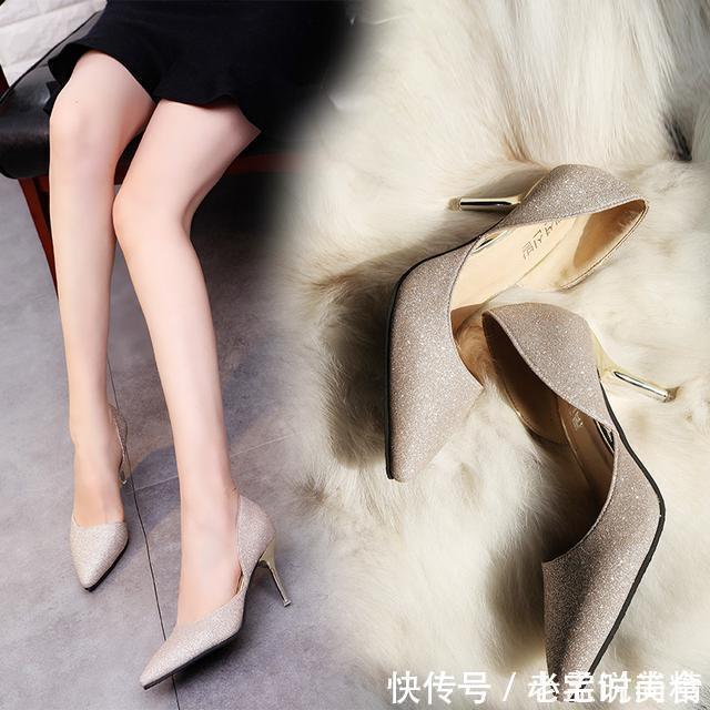 品味|美脚搭美鞋，穿今年最新款尖头高跟鞋，做个时尚有品味的美女子