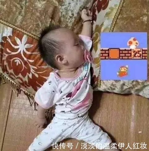 宝宝|搞笑宝宝睡姿宝宝会武功,睡觉也要练,这姿势也是醉了