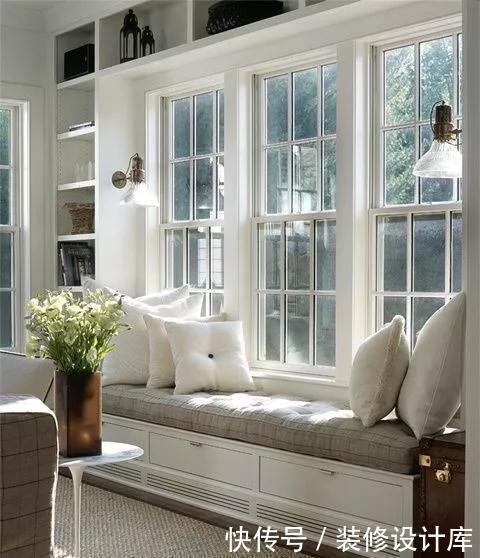 收纳|你家飘窗是否被闲置了,这样设计,收纳空间倍增加